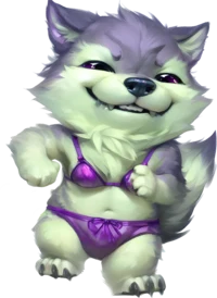 :wolfbikini: